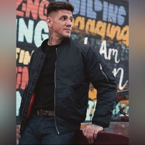 Schott Nylon Flight Jacket